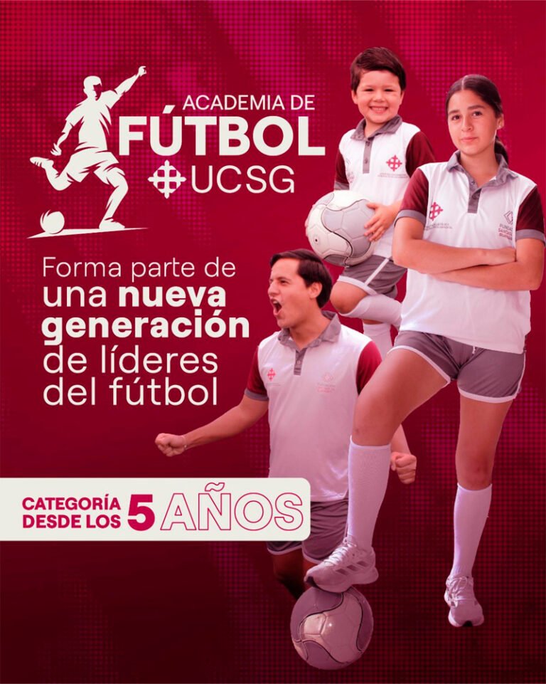 Academia de Futbol UCSG: conviertete en un lider del deporte - Foto UCSG