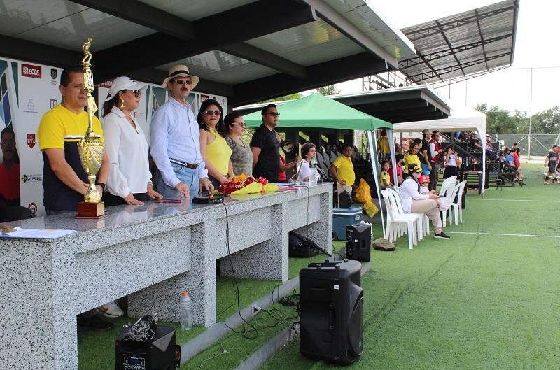 La Primera Copa Futbolera de la Facultad de Ingenieria UCSG - Foto UCSG